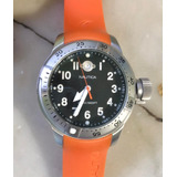 Reloj Nautica Naranja Acero