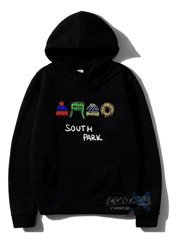 Moletom South Park Icons Moleton Canguru Capuz Unissex