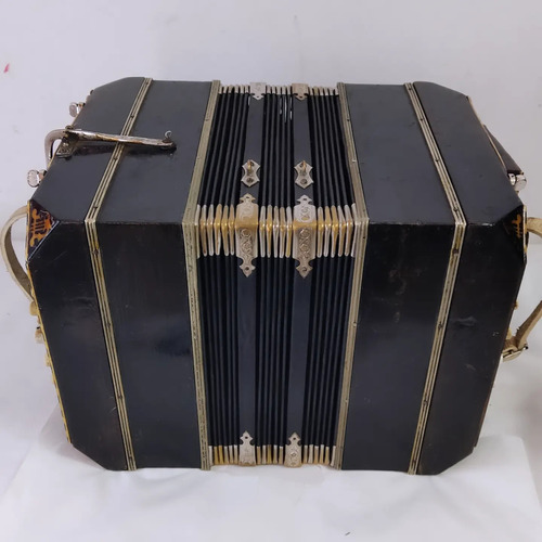 Bandoneon Aa Doble A Post Guerra Con Fuelle Nuevo