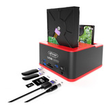 Dock Station P/ 2 Hd Usb 3.0 Sata 2,5'' E 3,5' E-sata