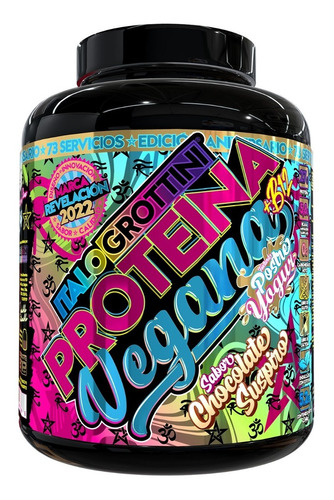 Proteina Vegana 5.2lb Chocolate S. Italo Grottini