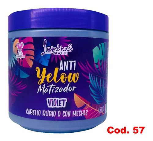 Crema Capilar Matizadora Violet Luminus