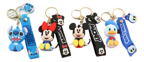 Llavero Diseño Muñeco Anime Disney Accesorio Llaves Colgante