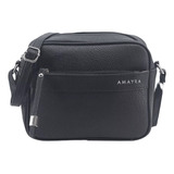 Morral Amayra Con Correa Negro Original Reforzado Oferta!