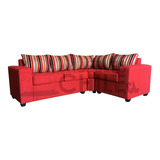 Modular Ele Sillon Sofa Esquinero Rojo/ Muebles Chile