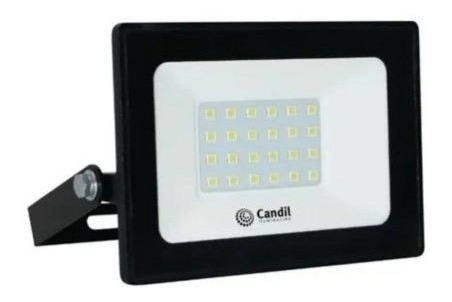 Reflector Proyector Led 30w. Placa Led. Negro. 220v