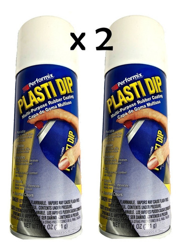 Plasti Dip Blanca Made In Usa Pintura Plástica Kit 2 Spray