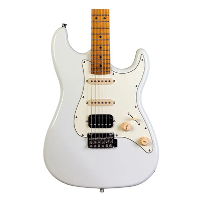 Guitarra Eléctrica Jet Guitars JS400 Tilo Tremolo 6 Cuerdas Blanca | Envío gratis