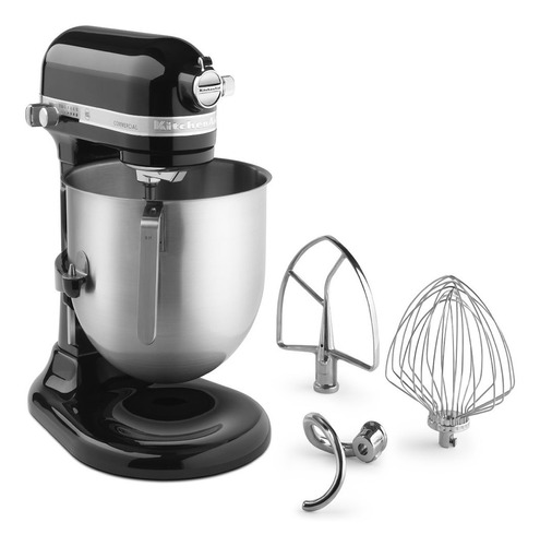 Batidora Kitchenaid Comercial Negra 7,6 Lts 120 V - Ksm8990o