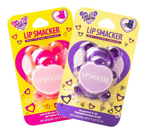 Bálsamo Labial Gummy Bear Lip Smacker - 2 Piezas
