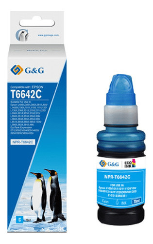 Tinta G&g Bt70ml. Cyan Premiun (epson T664)