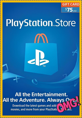 Psn Card 75 Usd (usa) Ps4/ps5/ps3