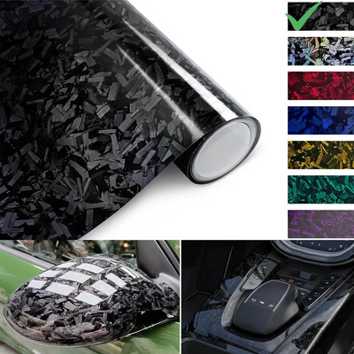 30x152cm Vinil Fibra Carbono Glossy Wrap Automotriz Pegatina | MercadoLibre