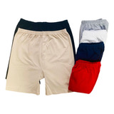 Pack 6 Short Lycra Dama Con Resorte Colores Surtidos