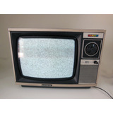 Tv Antiga Televisão Sanyo 14 Polegadas Funciona Bivolt