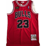 Finals Bulls 23# Michael J Camisa De Basquete Retrô Vermelha