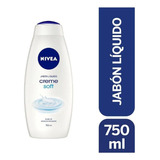 Jabon Líquido Nivea Creme Soft 750ml