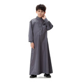 Niños Musulmanes: Túnica Saudí Thoub Jubba Thobe Daffah Arab