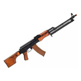 Rifle Airsoft Aeg Rpk Rpks 74 Aço Estampado E Madeira Lct