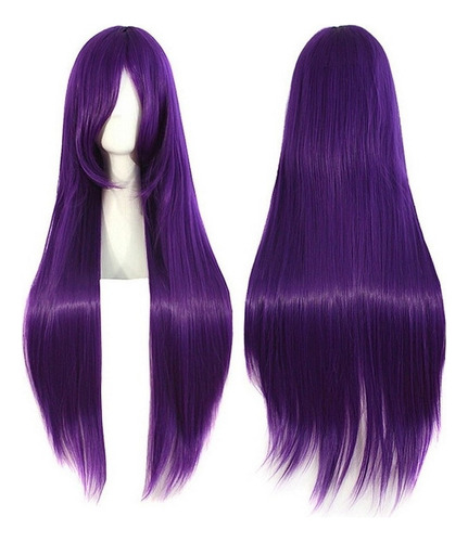 Pelucas Rizadas Moradas Cabello Largo Rizado Z