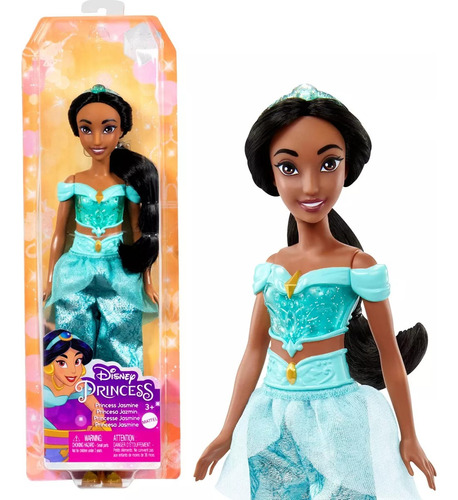 Muñeca Jazmin Disney Princesas - Mattel