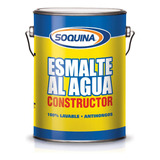 Esmalte Al Agua Constructor 1 Galón Blanco Soquina Mimbral