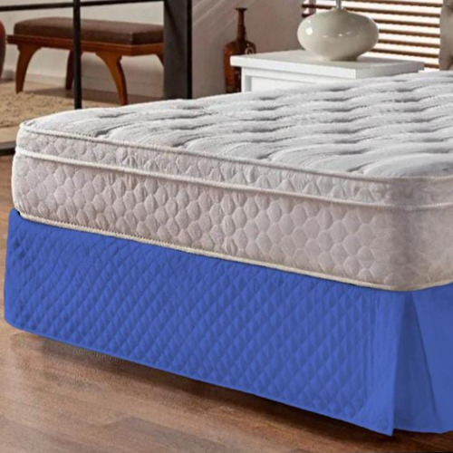 Saia Para Cama Box Solteiro Matelada (ideal Para Cama Baú)