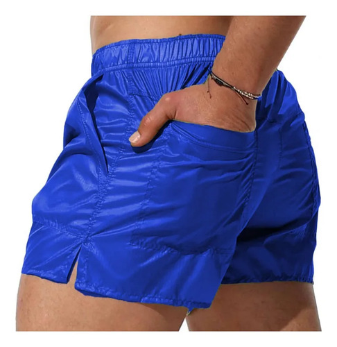 Pantalones Cortos Transpirables Sexy Sin Forro Transparentes