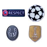 Set Parches Real Madrid 2019 - 2020. Champions League. 13 