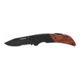 Husky Cuchillo Plegable De Borde Recto De Acero