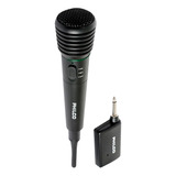 Microfono Inalambrico Y Con Cable Para Karaoke Philco Wm308