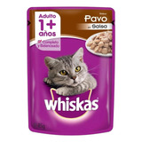 Whiskas Sobrecitos Pouch Sabor Pavo 85 Grs. X 12 Unidades