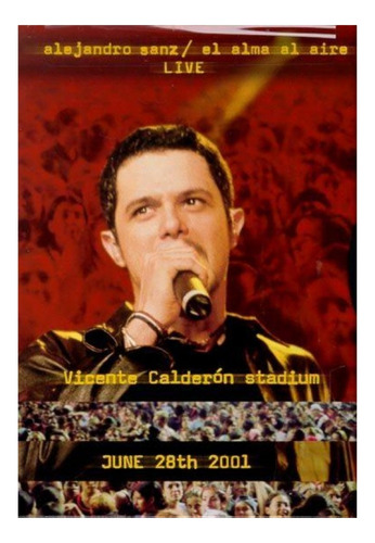 Alejandro Sanz En Vivo Dvd Original ( Nuevo )