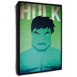 Cuadro De Super Heroes - Diferentes Diseños - Hulk