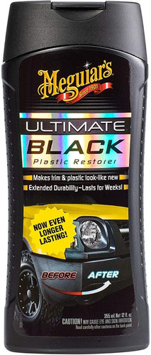 Meguiars Restaurador De Plásticos Negros Ultimate 355ml 