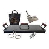 Plancha Bifera 2 Horn 3 Cm Tapa+ Patas+ 4accesorios+ Bolsa..