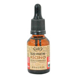 Óleo Vegetal De Rícino Conta Gotas 30ml Flora Pura