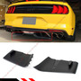 Kit Difusor Parachoque Trasero Estilo Para Ford Mustang Gt Ford Mustang