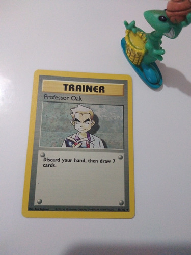 Tarjeta Pokemon Tcg Trainer Professor Oak 1999