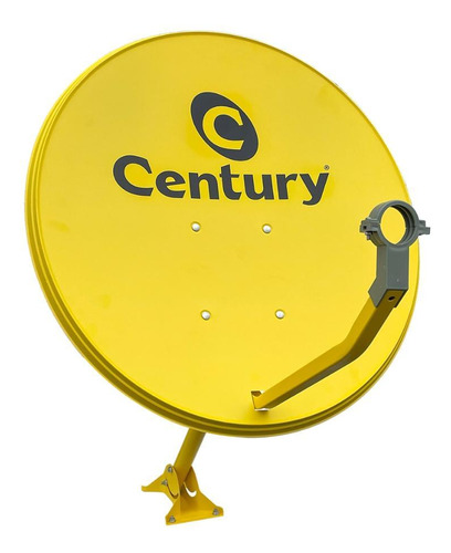 Antena Ku 60cm C/6 (pedestal 57cm) Amarela Century