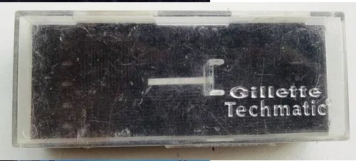 Embalagem Antiga Gillette - Techmatic - N