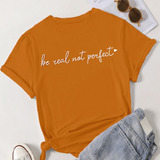 Camiseta Blogueira Estampada Ser Real Old School Moda Gringa