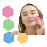 Esponja Facial Celulosa ( Pack 8 Unidades ) Formas/ Colores