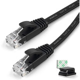 Cable Ethernet Cat6 De 100 Pies, Cable Lan De Red Plano...