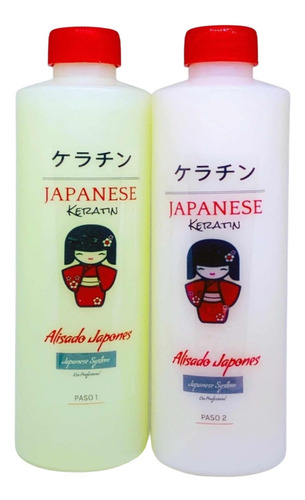 Alaciado Japonés Keratina Forte Kit 250ml Todo Tipo Cabello