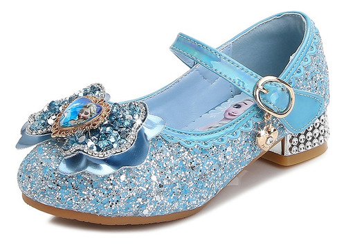 Zapatos De Princesa Con Lentejuelas Para Niños Sandalias