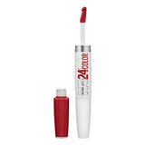 Labial Maybelline Super Impact Superstay Color Eternal Cherry Satinado