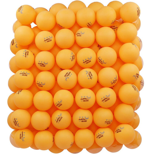 100 Unidades De Pelotas De Ping Pong De Práctica Naranjas De
