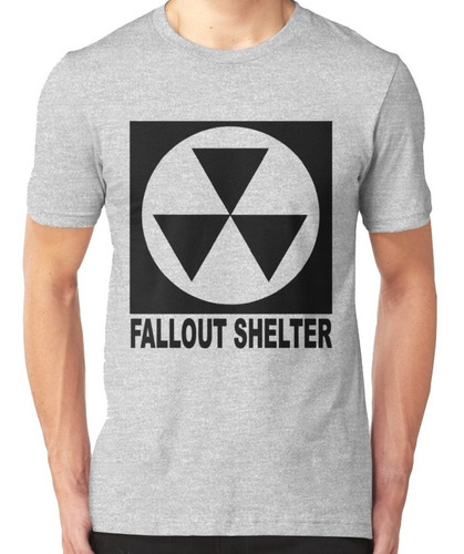 Playera Camiseta Logo Fallout Shelter Gamer Moda + Regalo