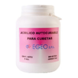 Acrilico Autocurable Para Cubetas X 500 Gr